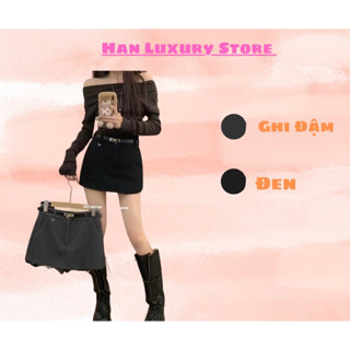  CHÂN VÁY QUẦN SHORT DẠ KÈM BELT PHOM ĐẸP NHƯ ẢNH CHUẨN HÀNG QCL1 