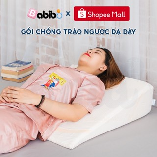 Gối chống trào ngược cho bà bầu BABIBO giảm trào ngược dạ dày chống trượt rộng thiết kế chuẩn y khoa