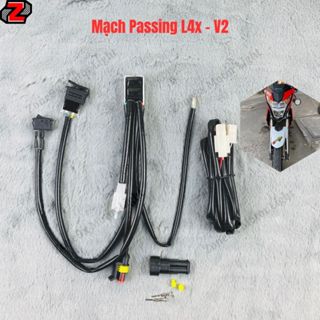 Mạch Passing - On/Off cho Trợ sáng L4x - V.2 | Passing cả khi bật và tắt đèn | Cho tất cả dòng xe | Zone9x
