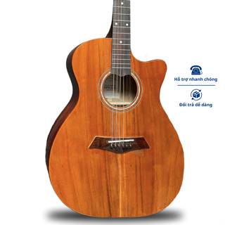 Đàn Guitar Acoustic Mã ST-X5 Full Gỗ Điệp Nguyên Tấm Chính Hãng ST.Real Guitar Sài Thành