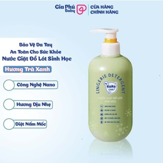  Nước giặt đồ lót KoMo Chai 500ml Hương Trà Xanh An Toàn Hàng Chính Hãng 