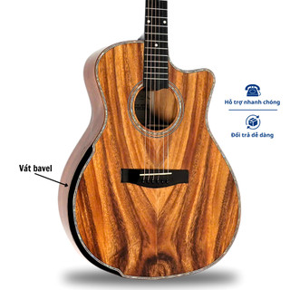  Đàn Guitar Acoustic ST-X7 Full Điệp Custom  ST.Real Guitar Sài Thành 