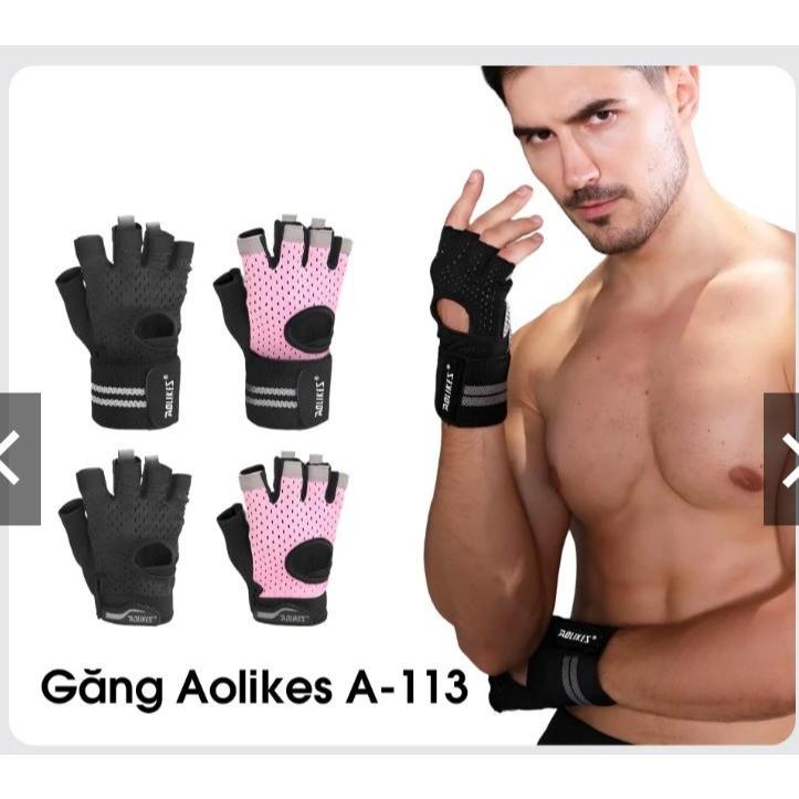 Găng Tay Aolikes AL-113 | Găng Tay Nam, Nữ Tập Gym