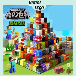Combo 100 Khối Nam Châm Minecraft Khối Xây Dựng Mô Hình Giáo Dục Cho Trẻ Em