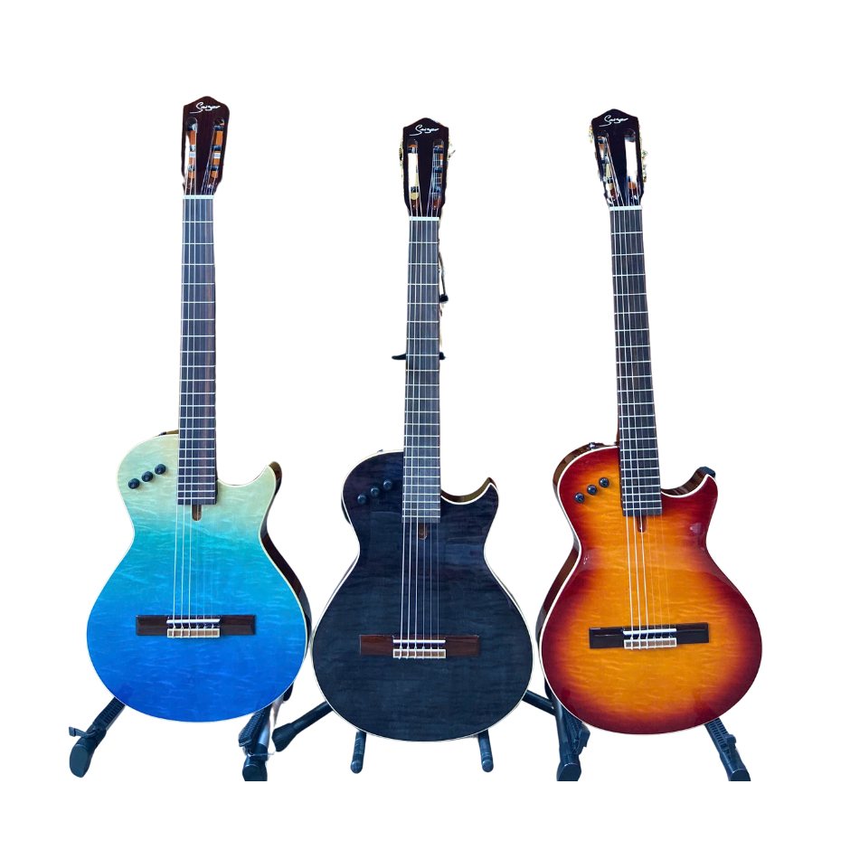 Đàn guitar nylon string silent electric guitar Smiger LE-C2