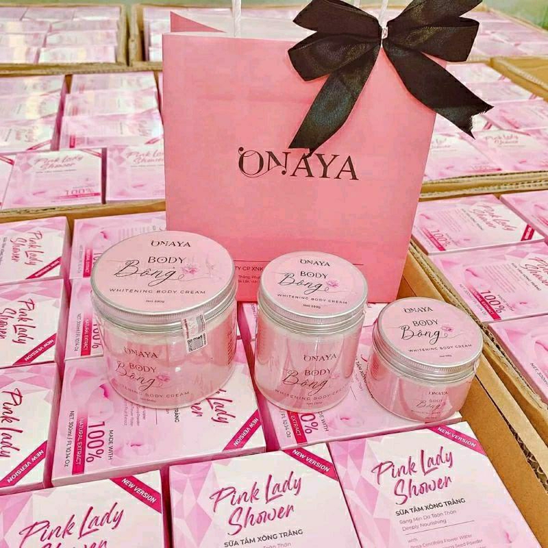 [CHUẨN CHÍNH HÃNG] KEM BODY BÔNG ONAYA