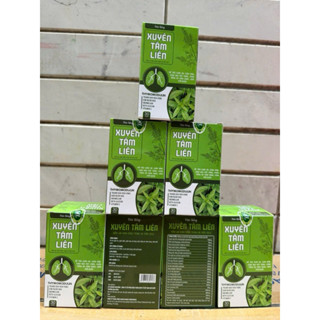  Viên uống XUYÊN TÂM LIÊN NẤM LIM XANH ĐÔNG TRÙNG HẠ THẢO NANO GOLD- 30 viên bồi dưỡng hô hấp và cơ thể khoẻ mạnh 