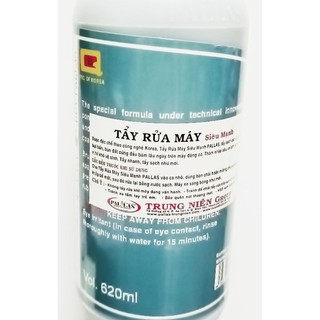 Nước tẩy rửa lốc máy 620ml