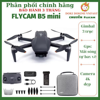 Flycam B5 mini (i9 max)- 4K gimbal 3 trục - Max cao 500m, 3Km - BH 3 tháng