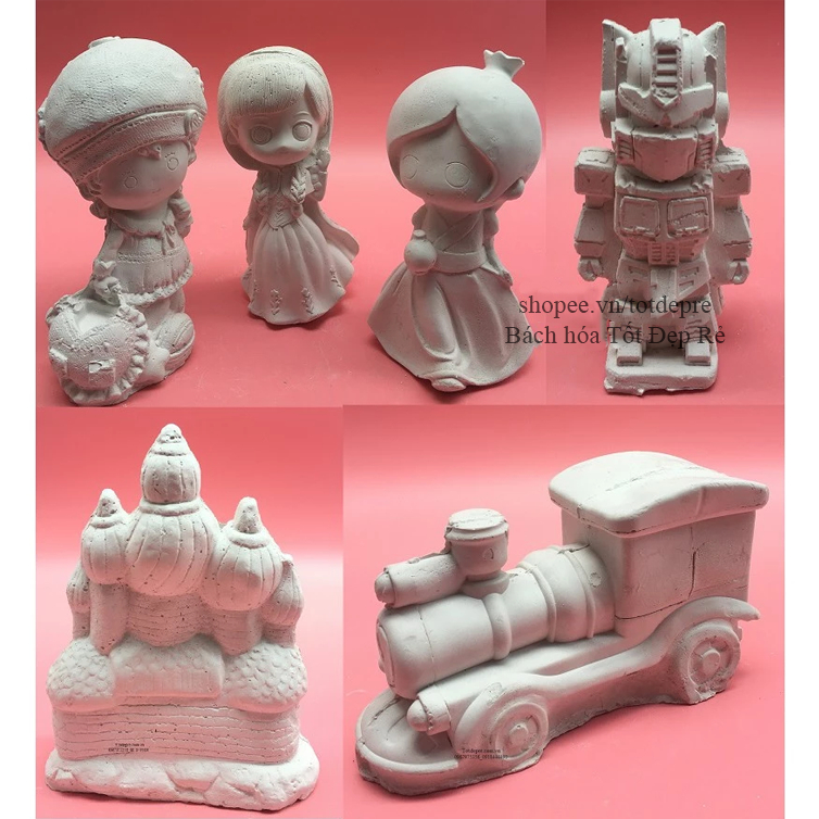 Tượng tô màu cỡ lớn 20-27cm