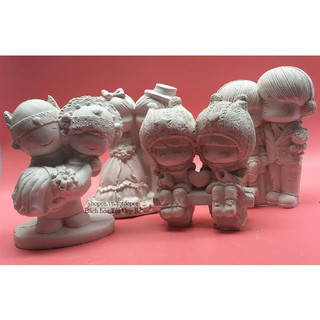 Tượng tô màu cỡ lớn 20-27cm