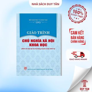 Sách - Giáo trình Chủ Nghĩa Xã Hội Khoa Học (Dành cho bậc đại học không chuyên lý luận chính trị) - NXB Chính Trị