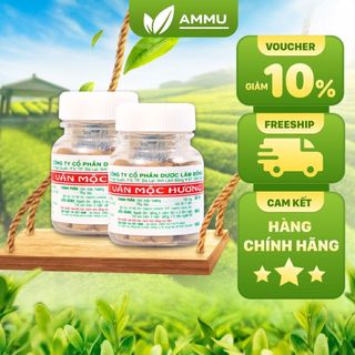  Viên uống Vân Mộc Hương LADOPHAR giúp hỗ trợ giảm các triệu chứng rối loạn tiêu hóa như đầy bụng khó tiêu tiêu chảy 