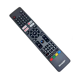 Remote Điều Khiển FOR SHARP Smart TIVI NETFLIX/YouTube/Google Play/ Giọng Nói RC20 Loại Thẳng ,Có BH