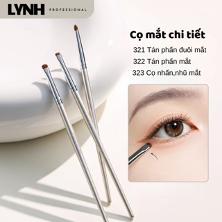 Cọ mắt chi tiết lông thú LYNH PROFESSIONAL kẻ bọng mắt, tán phấn mắt, nhũ mắt đa năng