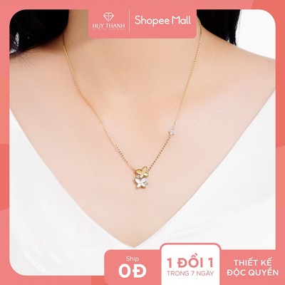 Dây Chuyền Vàng Tây 14k DCPTB384 Huy Thanh Jewelry