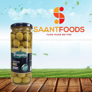 Oliu xanh nguyên hạt Fragata - 450 gram