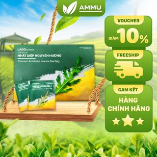  Trà túi lọc Nhất diệp nguyên hương LADOPHAR trà thảo mộc túi lọc thanh nhiệt lợi tiểu mát gan 