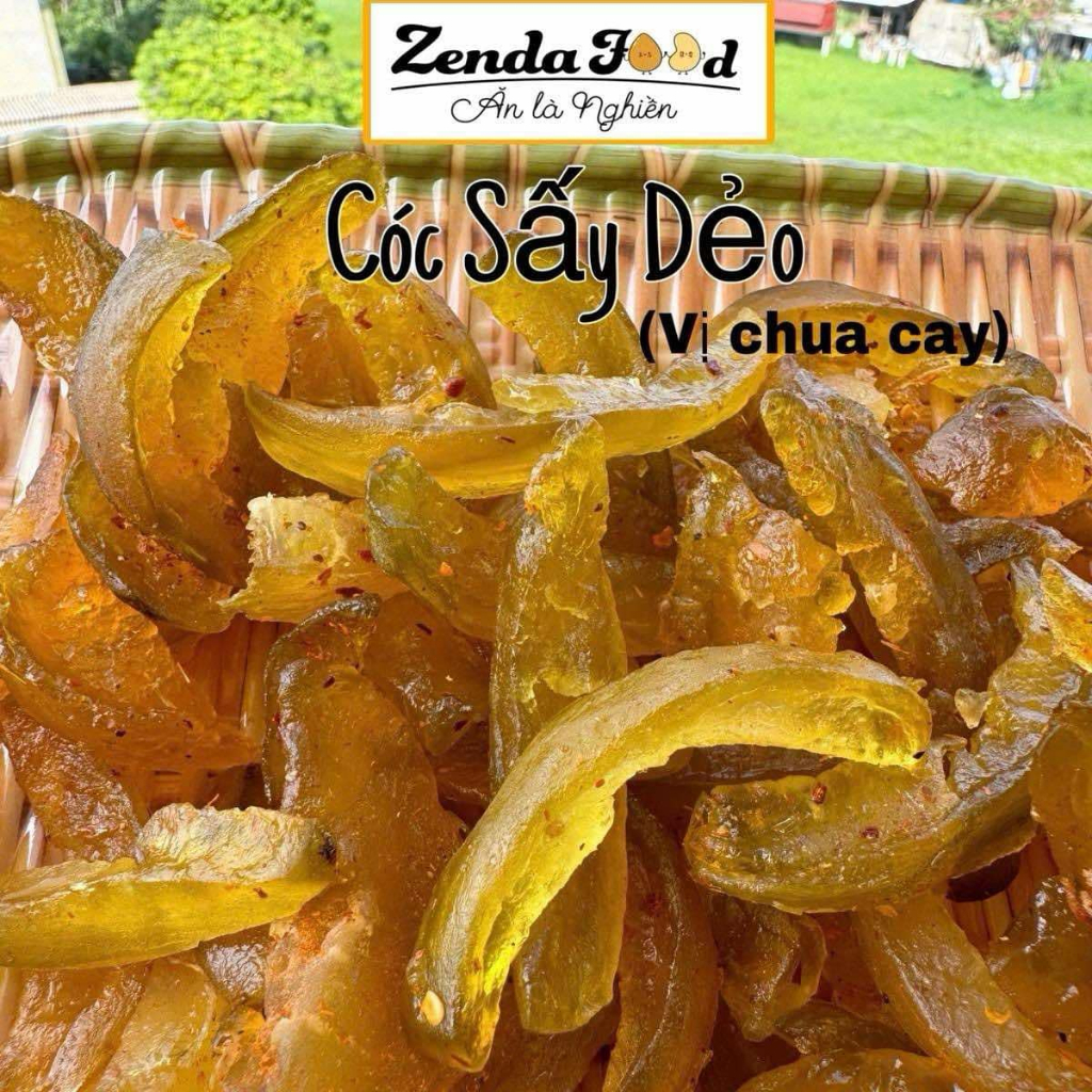  Cóc Dẻo Thái Lát ZendaFood hộp 500gr 
