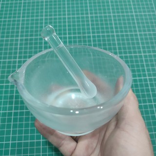 Cối chày sứ và thủy tinh phi 80, 100, 130mm