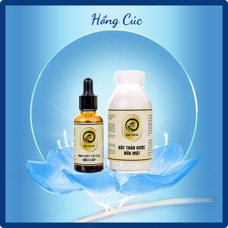 Combo Tinh Chất Hoàng Thiên Sâm và bột thảo dươc - lỗi sp bao bì (không có vỏ)