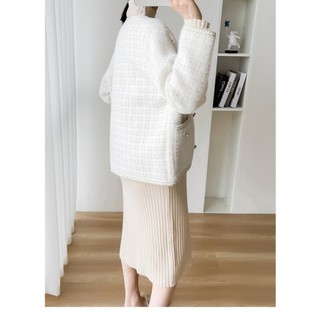 Set Áo Váy Len Dạ A2706