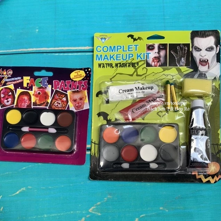 Phấn vẽ mặt trang điểm hóa trang Halloween
