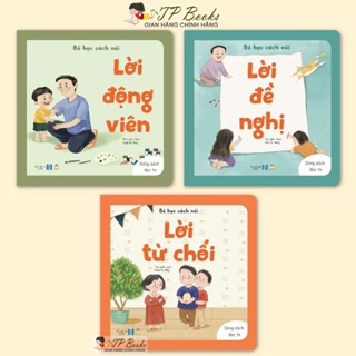 Bộ 3 Cuốn Sách Bé Học Cách Nói Phần 2 - Kỹ Năng Giao Tiếp Cho Trẻ Em - Dòng Sách Đọc To