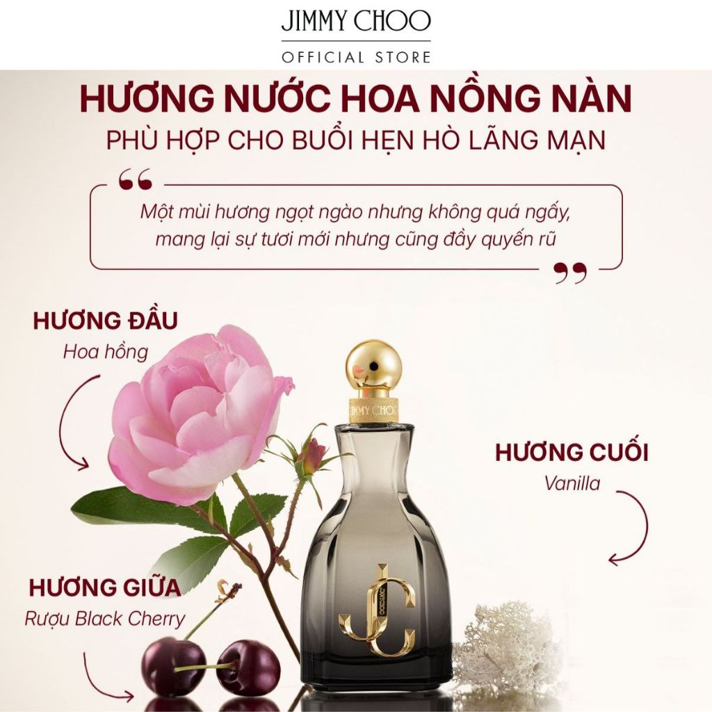 Nước hoa nữ Jimmy Choo I Want Choo Forever EDP 40ml