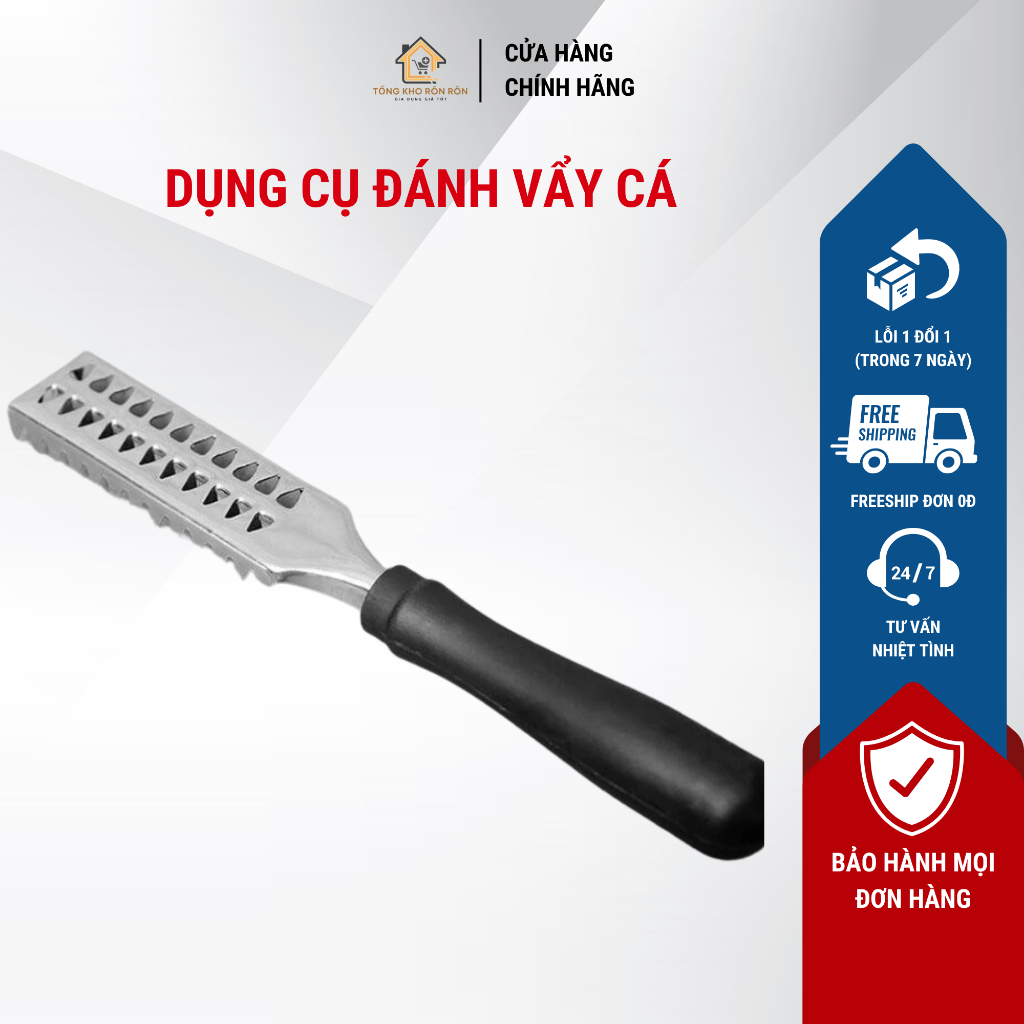 Dụng cụ đánh vẩy cá
