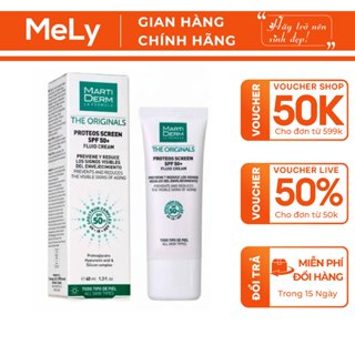 Kem Chống Nắng MartiDerm The Originals Proteos Screen SPF50+ phổ rộng cho mọi loại da 40ml
