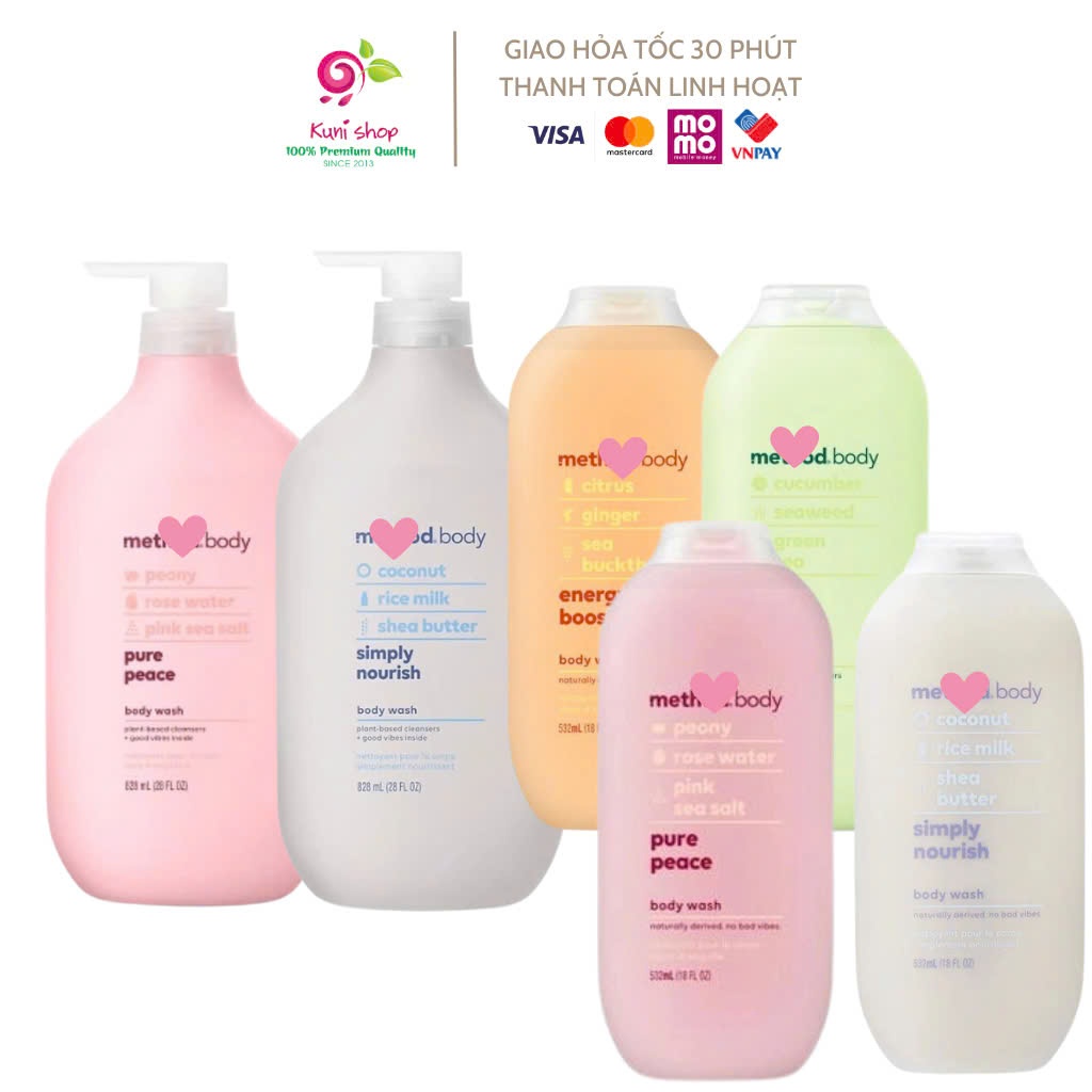 Sữa Tắm Method body wash
