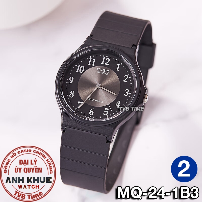 Đồng hồ unisex dây nhựa Casio chính hãng MQ-24 (34mm) (tay nam nhỏ và nữ) | BigBuy360 - bigbuy360.vn