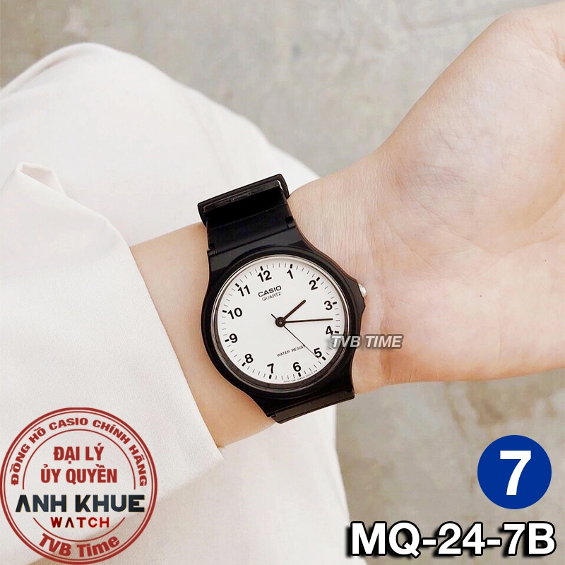 Đồng hồ unisex dây nhựa Casio chính hãng MQ-24 (34mm) (tay nam nhỏ và nữ) | BigBuy360 - bigbuy360.vn