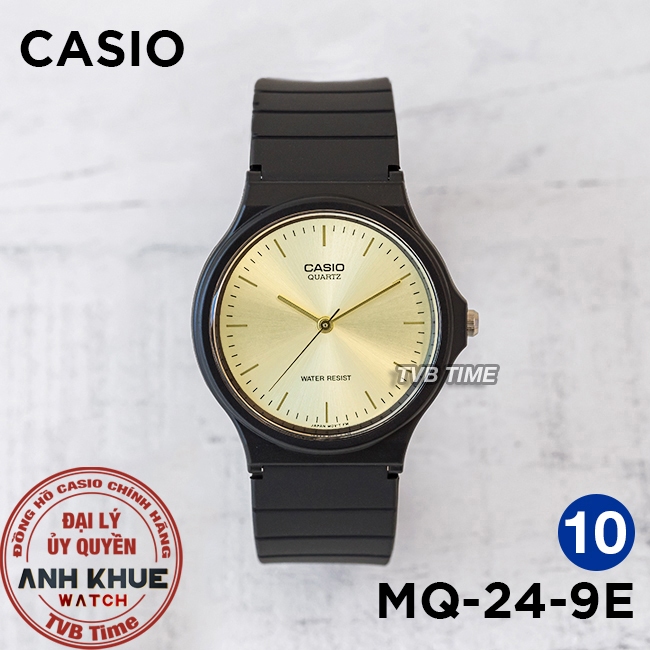 Đồng hồ unisex dây nhựa Casio chính hãng MQ-24 (34mm) (tay nam nhỏ và nữ) | BigBuy360 - bigbuy360.vn