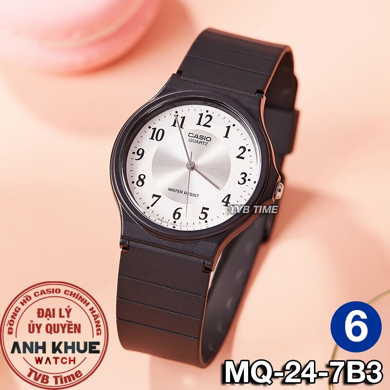 Đồng hồ unisex dây nhựa Casio chính hãng MQ-24 (34mm) (tay nam nhỏ và nữ) | BigBuy360 - bigbuy360.vn