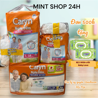[Hỏa tốc-mã Live/Video Quà Hãng] Tã bỉm dán/quần người già caryn ngày và đêm cho mẹ sau sinh mới hương bạc hà