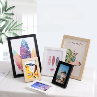 Khung Ảnh Treo Tường Mặt Mica Mỏng Kích Thước A4, A5, 13x18, A6