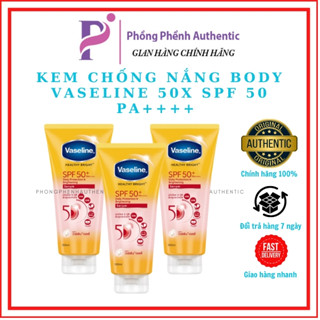 Kem chống nắng body Vaseline 50X SPF 50 PA++++ Thái Lan