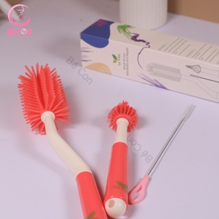 Bộ cọ bình sữa, núm ti Silicone Mother-K