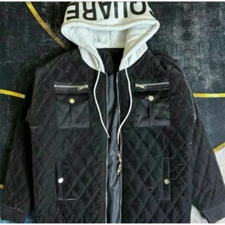  Áo Nam Áo Khoác Phao TRẦN TRÁM Nam 2 Túi Sườn Chéo Thu Đông 