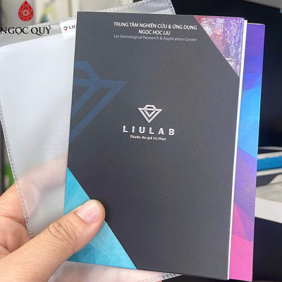 Chứng thư kiểm định trung tâm LiuLab kiểm định vòng tay, dây chuyền 3-5 ngày- Ngọc quý