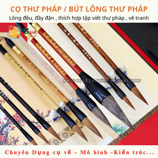    TÂM TÂM   Cọ thư pháp   Cọ vẽ thư pháp  Bút Viết Thư Pháp Cọ Vẽ Tranh Thủy Mặc 