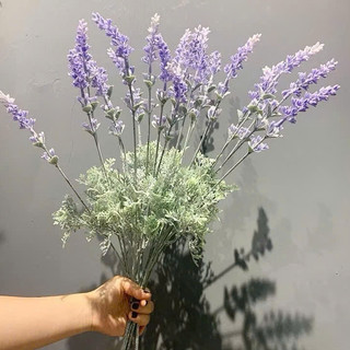 hoa giả - lavender ( oải hương) trang trí decor ( để Free ship CHAT ngay với người bán)
