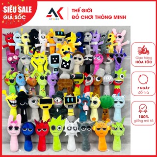 Đồ Chơi Nhồi Bông Sprunki Incrediblebox Trò Chơi Kinh Dị Búp Bê Hoạt Hình Nhồi Bông Vineria Pinki Simon Quà Tặng Cho Bé