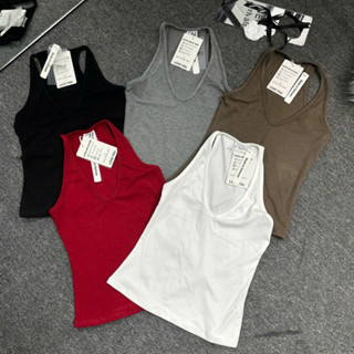 Áo Thun Ba Lỗ THE QUAO Dáng Dài Cổ V ôm dáng R3005_462