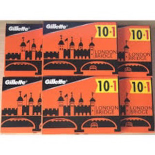 Vỉ 100 cái Lưỡi dao lam Gillette London Bridge