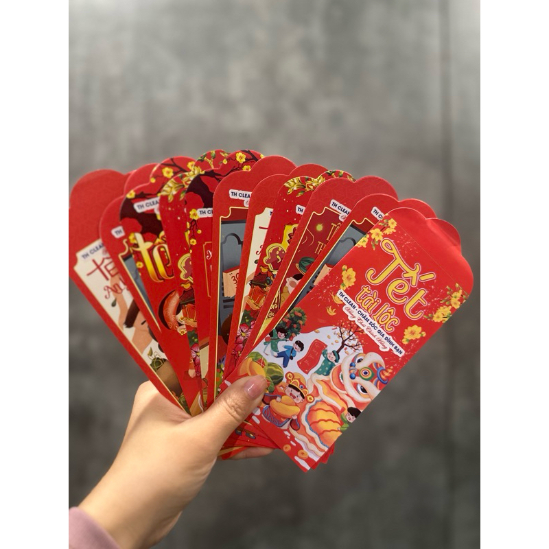 [QUÀ TẶNG KHÔNG BÁN] Lì xì may mắn đón lộc năm mới TH Clean