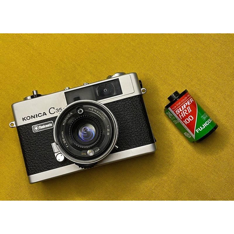 [Máy ảnhh film] Konica C35, Konica C35 flashmatic, Konica C35 E&L