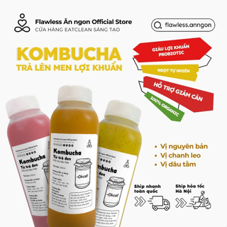 Kombucha - Trà lên men lợi khuẩn Flawless Ăn ngon | Thực phẩm healthy, đồ ăn kiêng eatclean, tăng cơ, giảm mỡ, giảm cân